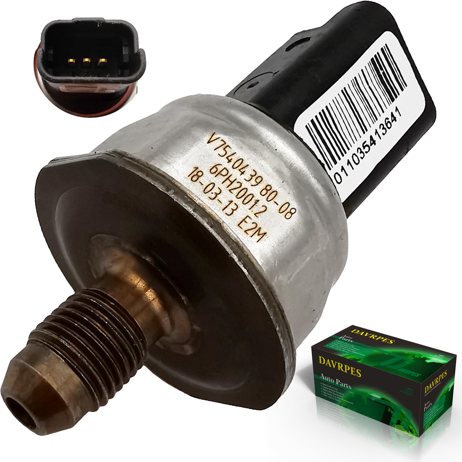 燃料レール圧力センサー 1353-7537-319 1353-7538-876 85Pp11-03 BMW